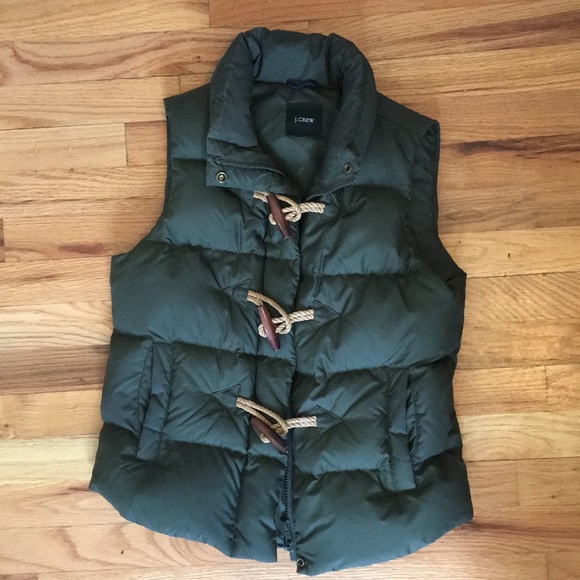 J. Crew Jackets & Blazers - Jcrew vest with rope and wooden toggles